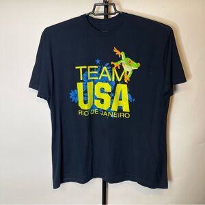 Olympics Team USA Rio De Janeiro Shirt Size XXL Men’s
